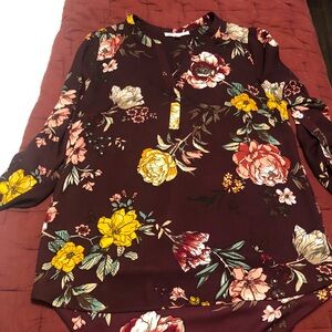 Dr2 floral blouse